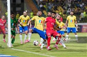 دیدار تیم های فوتبال صنعت نفت آبادان و فولاد خوزستان