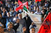 دهدشتی‌ها خون‌خواهی رهبر شهید را فریاد زدند