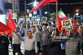 دهدشتی‌ها خون‌خواهی رهبر شهید را فریاد زدند