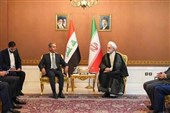رئیس مجلس القضاء الأعلى العراقی یلتقی رئیس السلطة القضائیة الإیرانیة