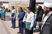 اهتزاز پرچم «محمد رسول‌الله» در بیرجند