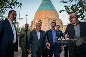 سفر وزیر میراث فرهنگی،گردشگری و صنایع دستی به قم