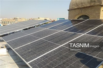 نیروگاه خورشیدی 250 کیلوواتی جنت در بهاباد به بهره‌برداری رسید