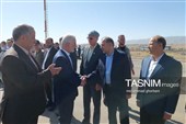 آیین استقبال از وزیر کشور در فرودگاه بین المللی شهید کاوه بیرجند