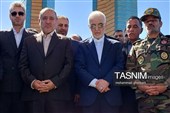 آیین استقبال از وزیر کشور در فرودگاه بین المللی شهید کاوه بیرجند