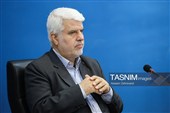 محمدعلی ربانی، مدیرکل توسعه همکاری‌های علمی دانشگاهی سازمان فرهنگ و ارتباطات اسلامی در نخستین نشست خبری جایزه دیپلماسی فرهنگی و عمومی جمهوری اسلامی ایران
