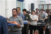 مراسم تودیع و معارفه امام جمعه اهل تسنن شهر هشتجین
