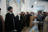 مراسم تودیع و معارفه امام جمعه اهل تسنن شهر هشتجین