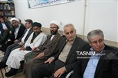 مراسم تودیع و معارفه امام جمعه اهل تسنن شهر هشتجین