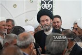 مراسم تودیع و معارفه امام جمعه اهل تسنن شهر هشتجین
