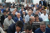مراسم تودیع و معارفه امام جمعه اهل تسنن شهر هشتجین