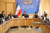 دیدار فرماندهان سپاه و نیروی انتظامی، مرزبانی استان با استاندار اردبیل به‌مناسبت هفته دولت