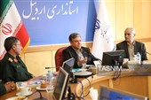دیدار فرماندهان سپاه و نیروی انتظامی، مرزبانی استان با استاندار اردبیل به‌مناسبت هفته دولت