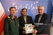 دیدار فرماندهان سپاه و نیروی انتظامی، مرزبانی استان با استاندار اردبیل به‌مناسبت هفته دولت
