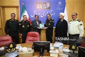 دیدار فرماندهان سپاه و نیروی انتظامی، مرزبانی استان با استاندار اردبیل به‌مناسبت هفته دولت
