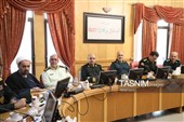 دیدار فرماندهان سپاه و نیروی انتظامی، مرزبانی استان با استاندار اردبیل به‌مناسبت هفته دولت