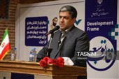 آیین گشایش نمایشگاه قاب توسعه با حضور استاندار اردبیل