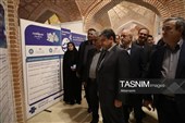 آیین گشایش نمایشگاه قاب توسعه با حضور استاندار اردبیل
