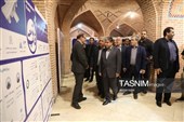 آیین گشایش نمایشگاه قاب توسعه با حضور استاندار اردبیل