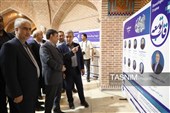 آیین گشایش نمایشگاه قاب توسعه با حضور استاندار اردبیل