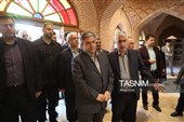آیین گشایش نمایشگاه قاب توسعه با حضور استاندار اردبیل