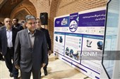 آیین گشایش نمایشگاه قاب توسعه با حضور استاندار اردبیل