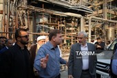 بازدید وزیر اقتصاد از صنایع آسیب‌دیده عسلویه در جنگ رمضان
