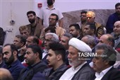 حضور نماینده ولی‌فقیه و فرمانده نظامی و انتظامی استان در عنبران