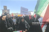 تجمع اعتراضی و برخورد با بی حجابی در شهر بیرجند