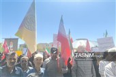 تجمع اعتراضی و برخورد با بی حجابی در شهر بیرجند