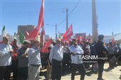 تجمع اعتراضی و برخورد با بی حجابی در شهر بیرجند