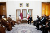 وزیر الخارجیة القطری یلتقی عراقجی فی طهران