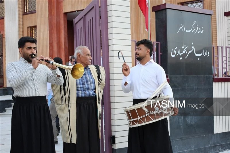 بهرهبرداری از خانه فرهنگ و هنر داراب افسر بختیاری + تصاویر اخبار استان چهارمحال و بختیاری , اخبار بروجن ,