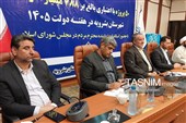 افتتاح همزمان پروژه های هفته دولت در شهرستان بشرویه