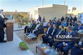 افتتاح همزمان پروژه های هفته دولت در شهرستان بشرویه