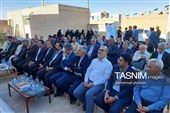 افتتاح همزمان پروژه های هفته دولت در شهرستان بشرویه