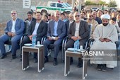 افتتاح همزمان پروژه های هفته دولت در شهرستان بشرویه
