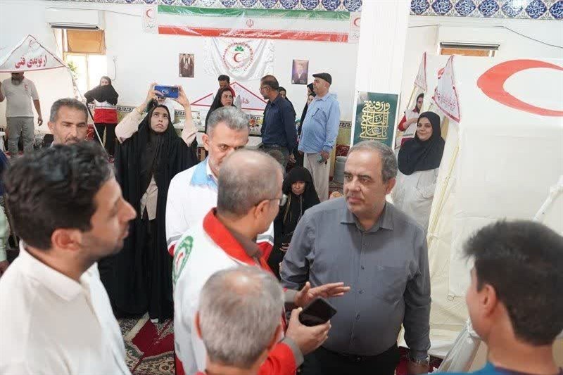 خدمات درمانی رایگان هلال‌احمر به اهالی روستاهای بوشهر