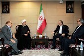 دیدار نائب رئیس مجلس اعلای اسلامی شیعیان لبنان با عراقچی