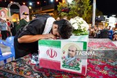 وداع با پیکر شهید مدافع امنیت در بجنورد