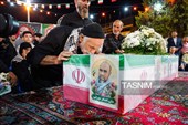 وداع با پیکر شهید مدافع امنیت در بجنورد