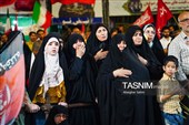 وداع با پیکر شهید مدافع امنیت علی‌اصغر نورانی  در بجنورد
