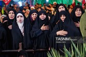 وداع با پیکر شهید مدافع امنیت علی‌اصغر نورانی  در بجنورد