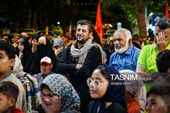 وداع با پیکر شهید مدافع امنیت علی‌اصغر نورانی  در بجنورد