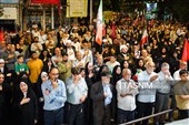 وداع با پیکر شهید مدافع امنیت علی‌اصغر نورانی  در بجنورد