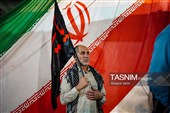 وداع با پیکر شهید مدافع امنیت علی‌اصغر نورانی  در بجنورد
