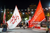 وداع با پیکر شهید مدافع امنیت علی‌اصغر نورانی  در بجنورد