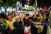 وداع با پیکر شهید مدافع امنیت علی‌اصغر نورانی  در بجنورد