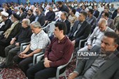 گرامیداشت شهدای کارمند در گلستان شهدای اصفهان