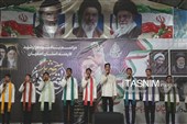 گرامیداشت شهدای کارمند در گلستان شهدای اصفهان